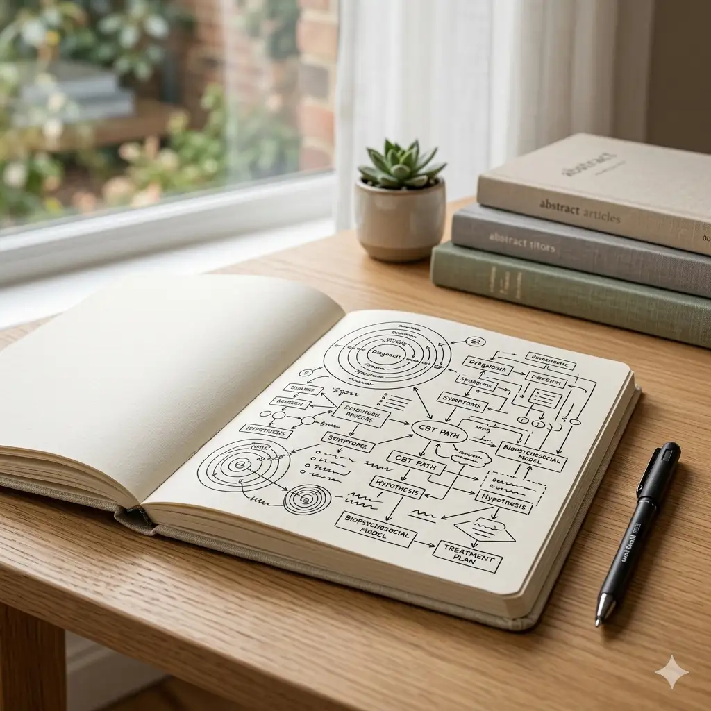 Profissionais em supervisão clínica